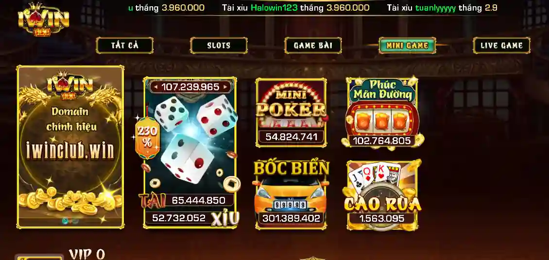 Cổng game iwin club casino